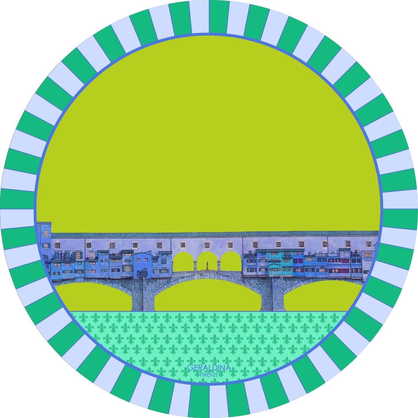 Ponte Vecchio Coasters Geraldina Firenze
