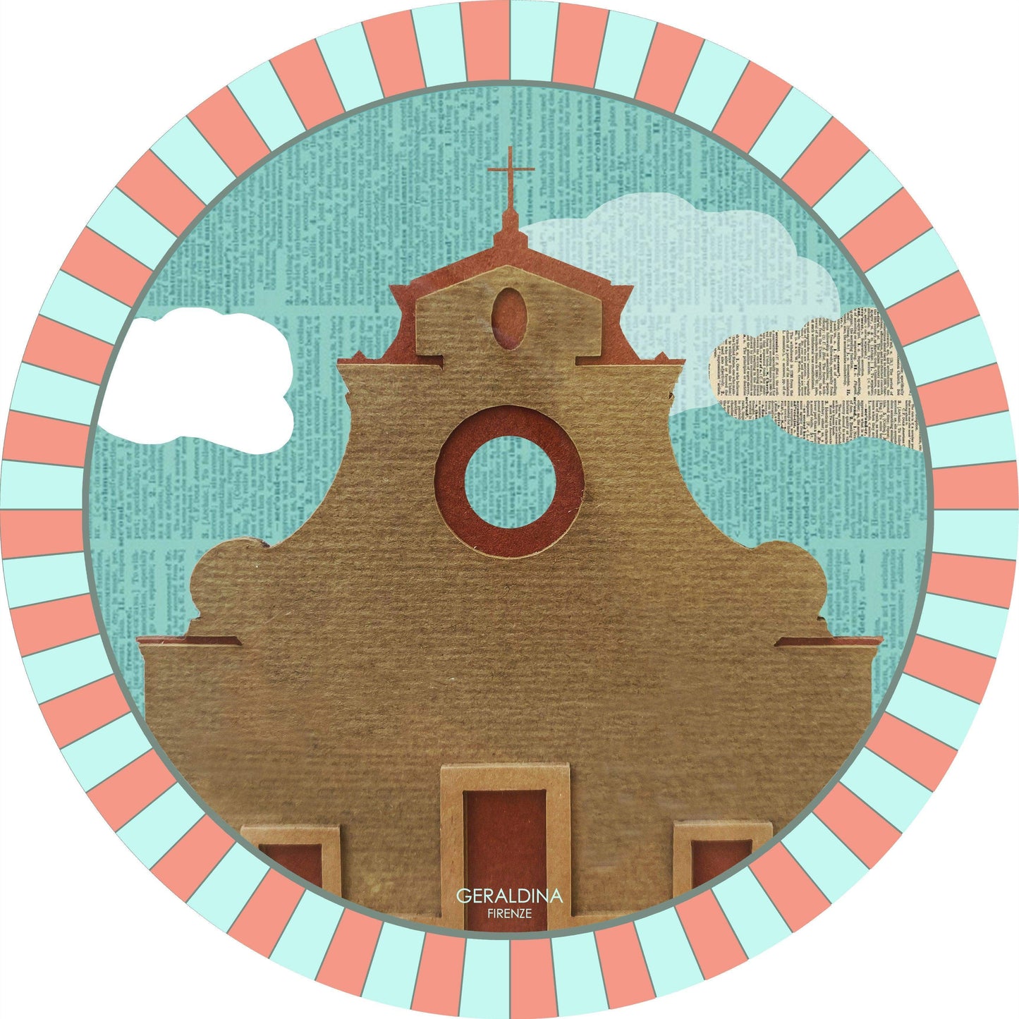 Santo Spirito Placemat - Geraldina Firenze
