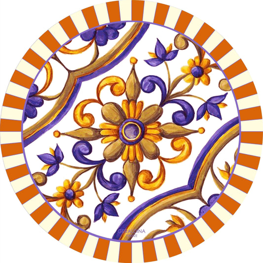 Maiolica Placemat Geraldina Firenze