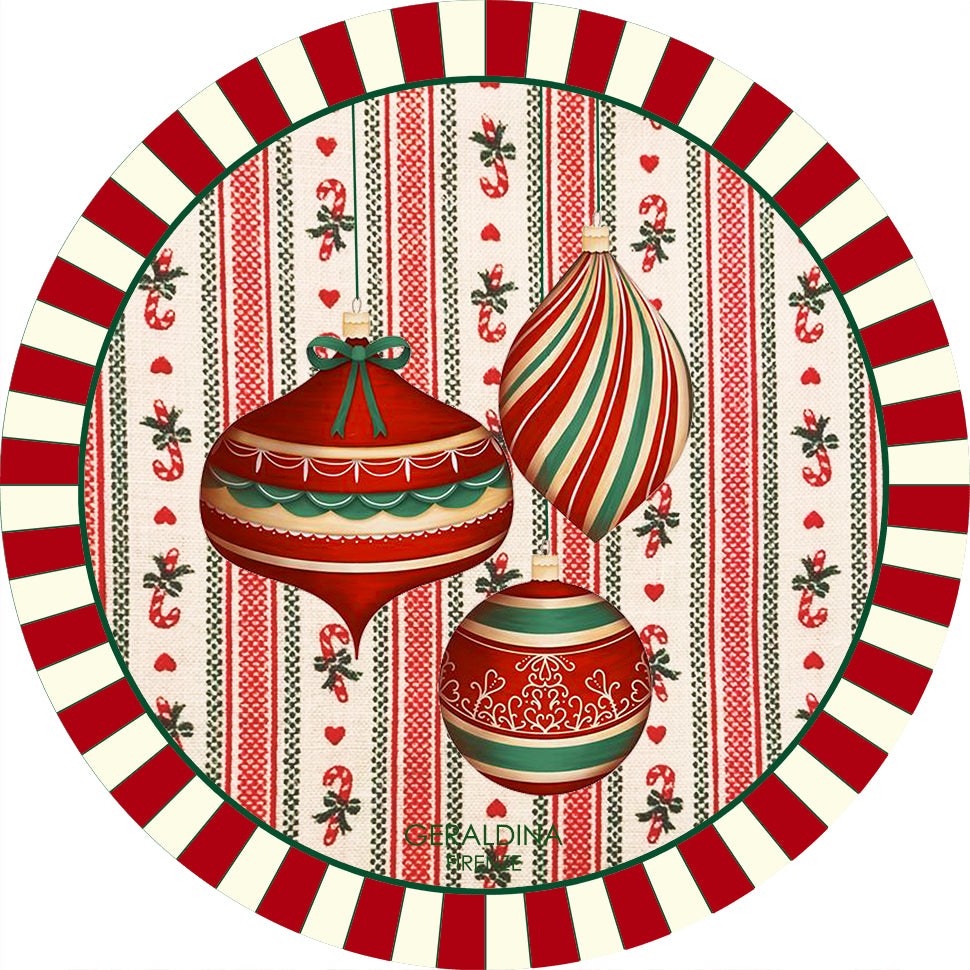 Sottobicchieri "Natale" Set di 6