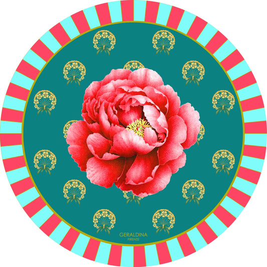 Peonia Round Placemat