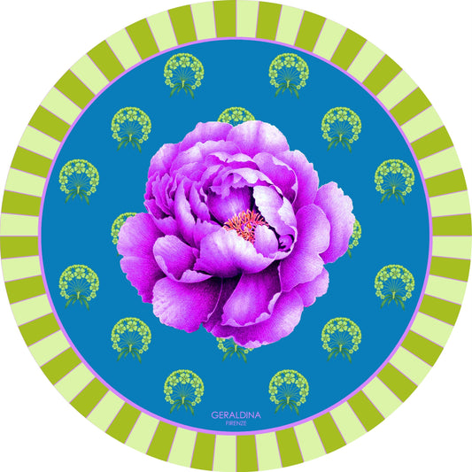 Peonia Round Placemat