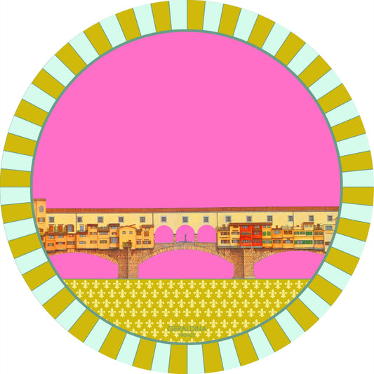 Ponte Vecchio Placemat - Geraldina Firenze